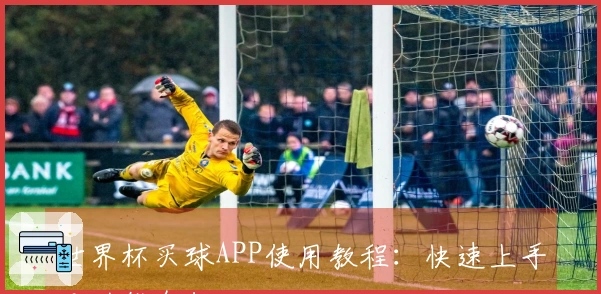 世界杯买球APP使用教程：快速上手及功能介绍