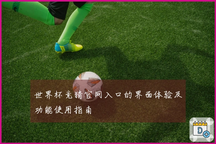 世界杯竞猜官网入口的界面体验及功能使用指南